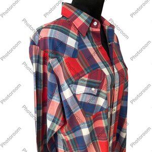 ELY Cattleman Large Snap Button Long Sleeve Shirt